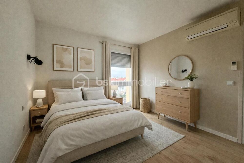 Appartement T3 lumineux - climatisé - 2 loggias  Garage & cave  Perpignan