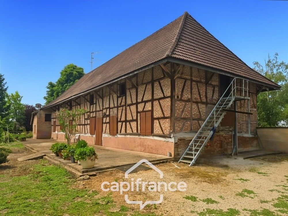 Ferme Bressane d'exception à vendre à MERVANS (71) 10 pièces