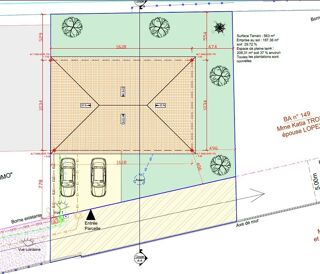  Terrain � vendre 563 m�
