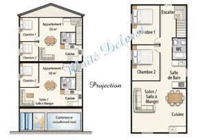  Maison � vendre 6 pi�ces 100 m�