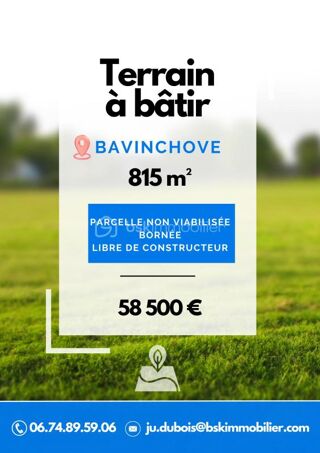  Terrain � vendre 815 m�
