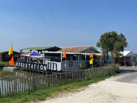 ILE D'OL&Eacute;RON emplac N&deg;1, AV Murs 321m&sup2;, marais 1,2ha et Fonds aquacole de production & d&eacute;gustation de fruits de mer 676000 17550 Dolus d oleron