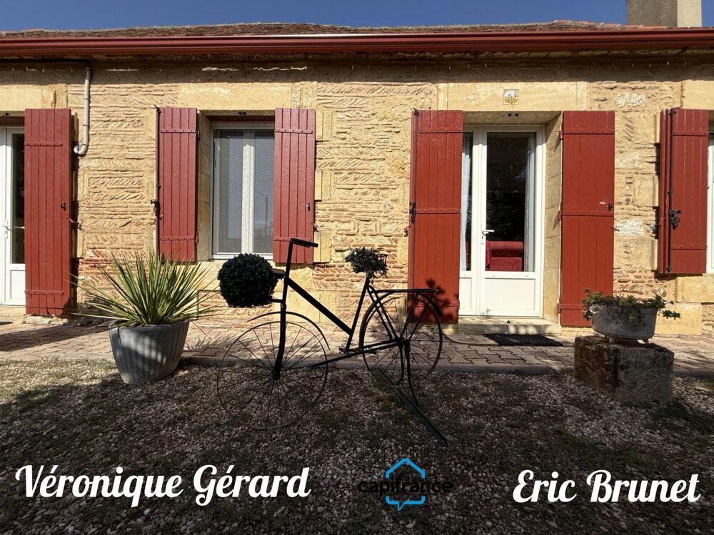 Vente Maison Maison de village en pierre de 126 M² plus un studio  de 37 M² pour une surface habitable totale d'environ 162 M² Saint pierre d eyraud
