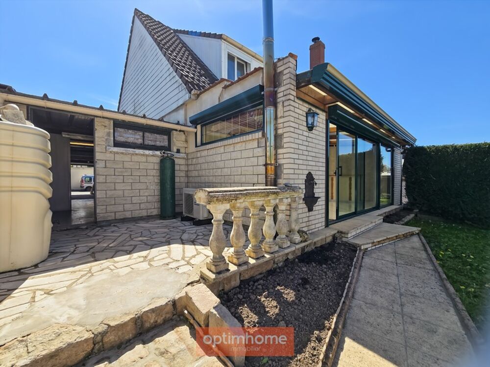 MAISON 98 m² 3 CHAMBRES VERANDA CAVE COMPLETE GRAND GARAGE