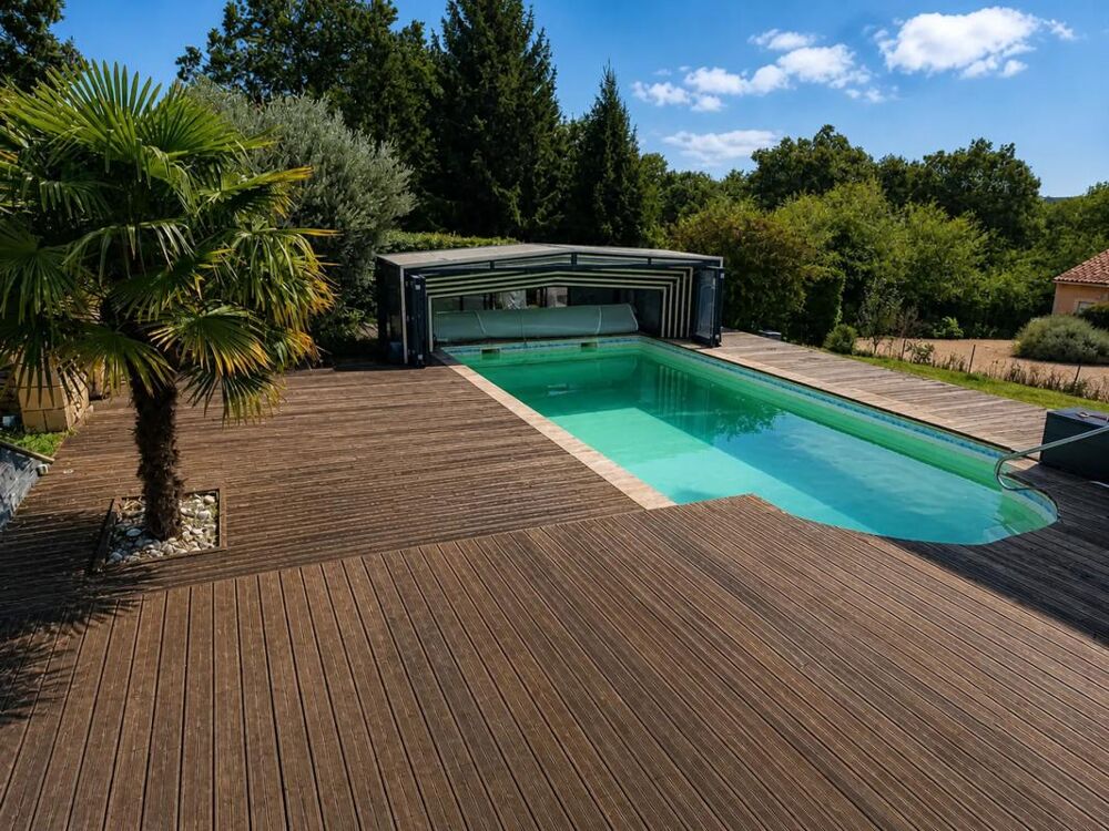 Vente Maison Villa de plain-pied contemporaine de 206 m² - Parc de 6 336 m² avec piscine Simeyrols