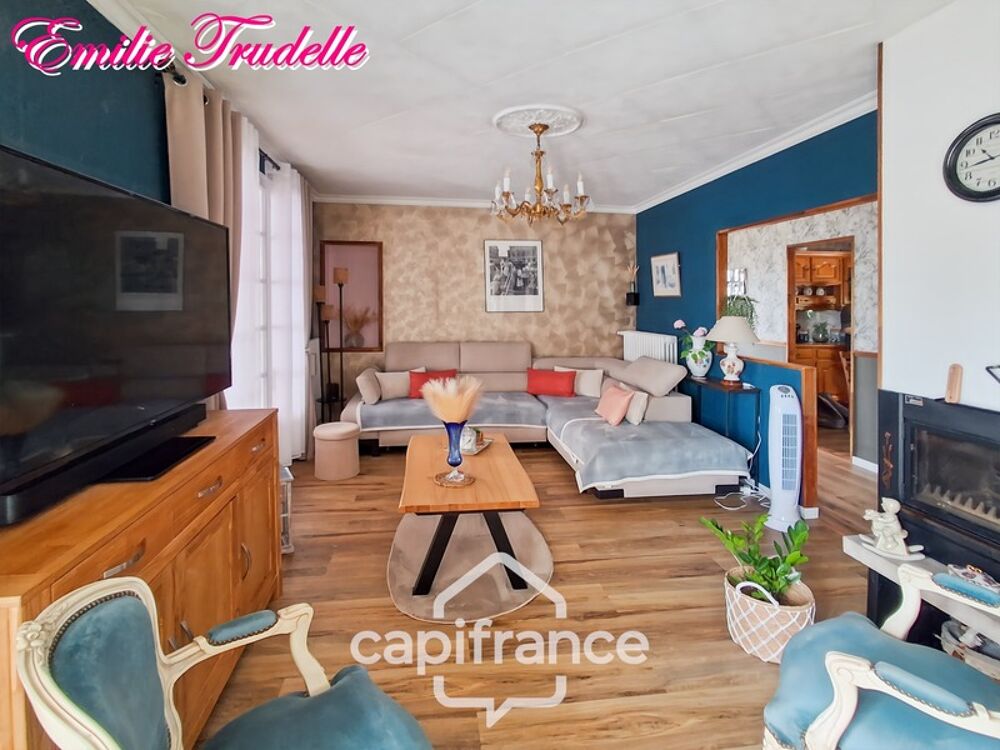Vente Maison Dpt Sarthe (72), à vendre SAINT CALAIS maison P3, 1 chambre, terrain clos 483 m² et sous-sol Saint calais