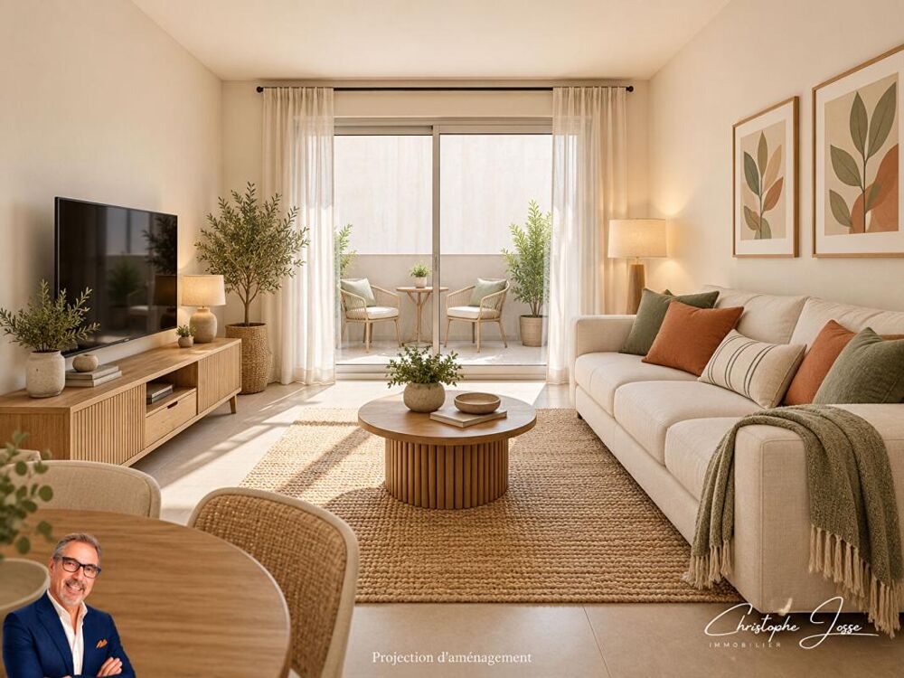 Vente Appartement T3 avec 2 balcons entre mer et pinède Leucate