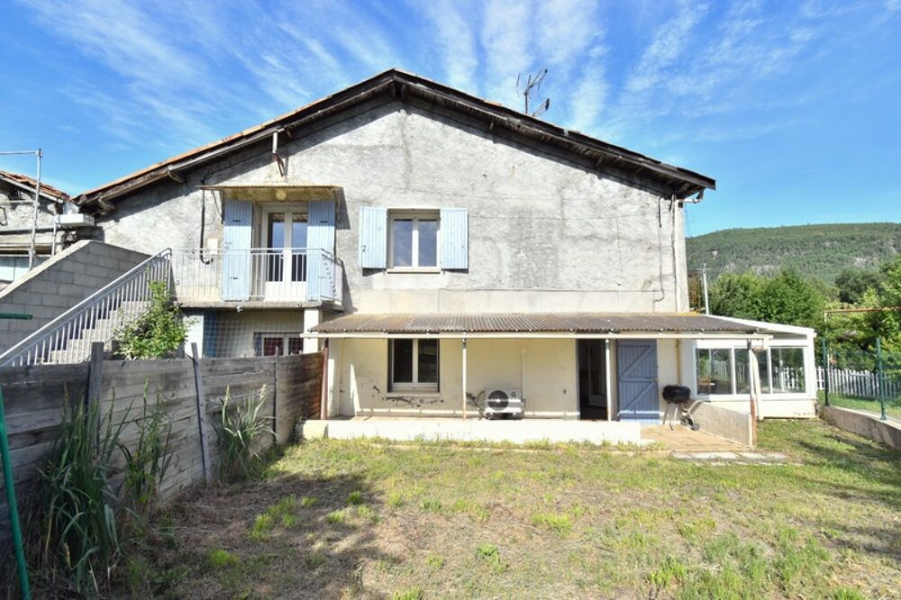 Maison à vendre, LE BRUSQUET (04) Ensemble immobilier avec jardin, logement indépendant et vue dégagée