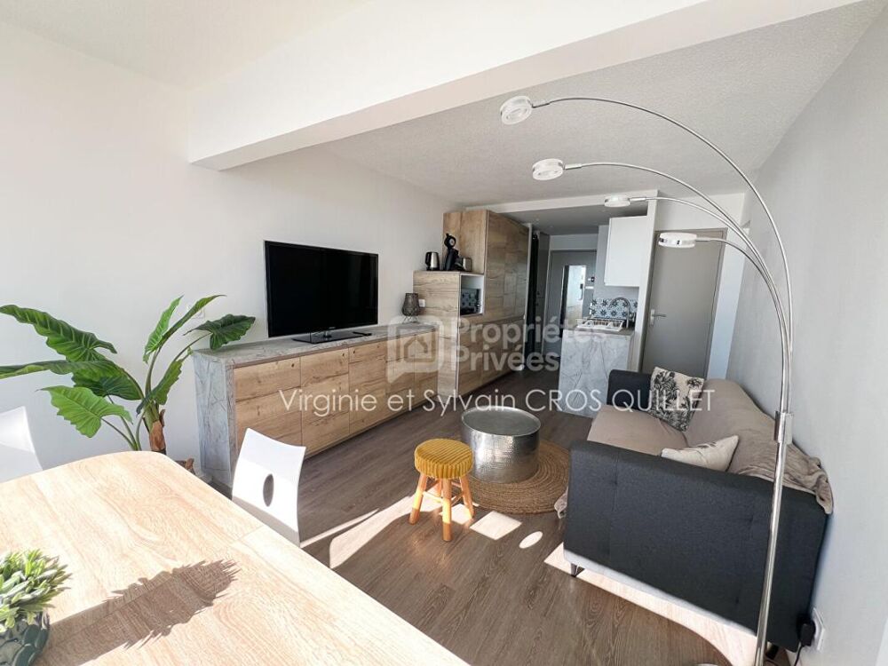 Appartement VUE MER DERNIER ETAGE Le Barcarès 42 m2