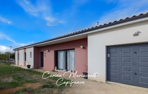   MAISON CONTEMPORAINE DE 2020 – DPE A – PLAIN-PIED – 4 CHAMBRES – 133 M² Maison - 6 pièce(s) - 133 m²