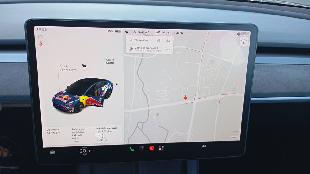 Model 3 346 Long Range Dual Motor Awd - Automatique Entretien constr 2021 occasion 50000 Bayeux