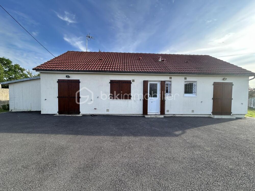 ? Maison de plain-pied 3 chambres avec grand terrain clos