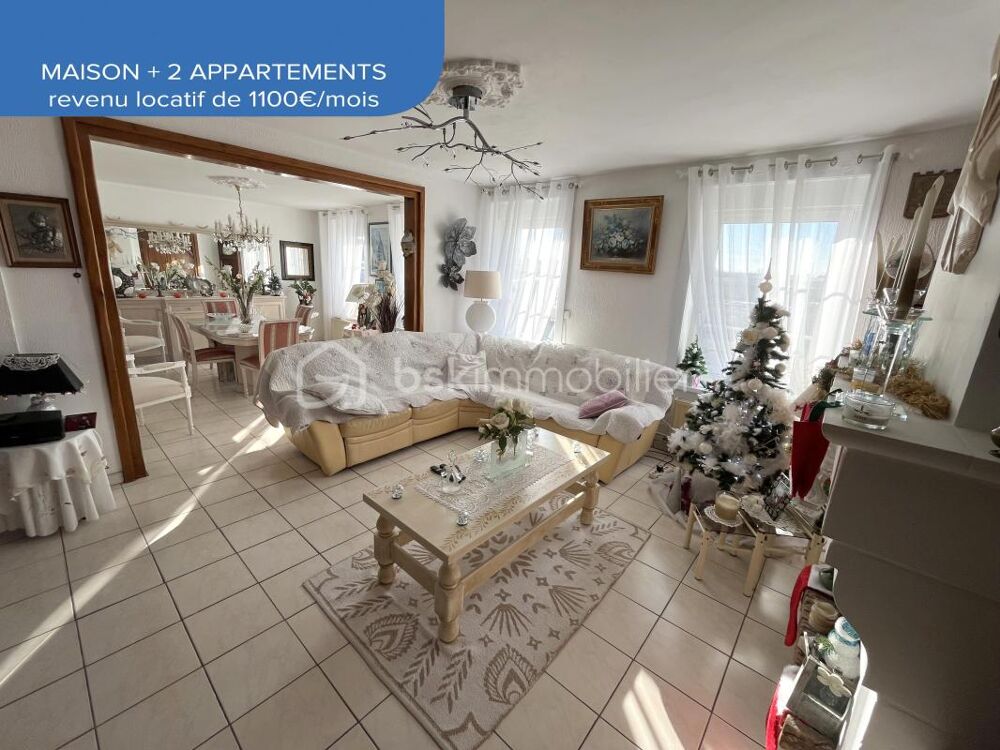 Vente Maison En exclusivit�, Ennevelin maison de 136 m2, 7 pi�ces, cours & jardin, 187 m2 de d�pendances et 2 F2 attenants de 35 et 46 m2. Re Ennevelin