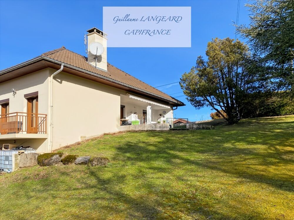 Vente Maison BÉARD-GÉOVREISSIAT - MAISON DE 150M2 - 6 CHAMBRES - 2200 M2 DE TERRAIN Geovreissiat