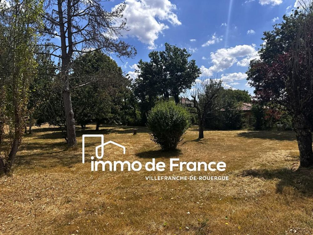 Vente Terrain Villefranche De Rouergue, terrain à bâtir de 1877 m² plat et arboré, quartier calme Villefranche de rouergue