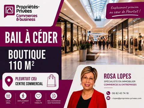 ILLE-ET-VILAINE - PLEURTUIT  35730 - LOCAL COMMERCIAL 110 m2 66000 35730 Pleurtuit