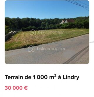  Terrain � vendre 1000 m�