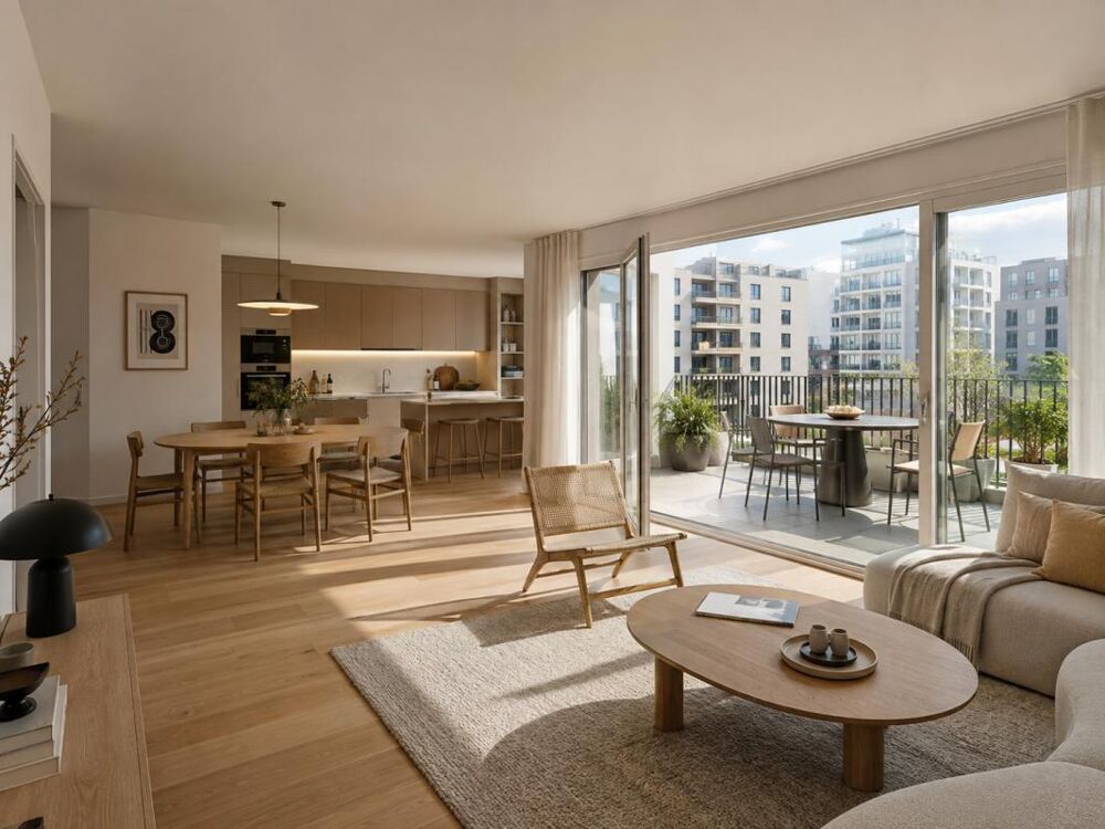 Vente Appartement Saint-Ouen Docks – Grand T3 de 72 m² avec terrasse et parking Saint ouen sur seine