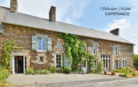   Chambres d'hôtes et gîte à vendre en Bretagne 9 pièces SOUGEAL (35) en Baie du Mont Saint Michel - Terrrain de 2200 M² Maison - 9 pièce(s) - 331 m²