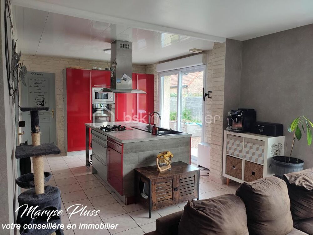Vente Maison pavillon individuel 133m2, 4 chambres Courrieres