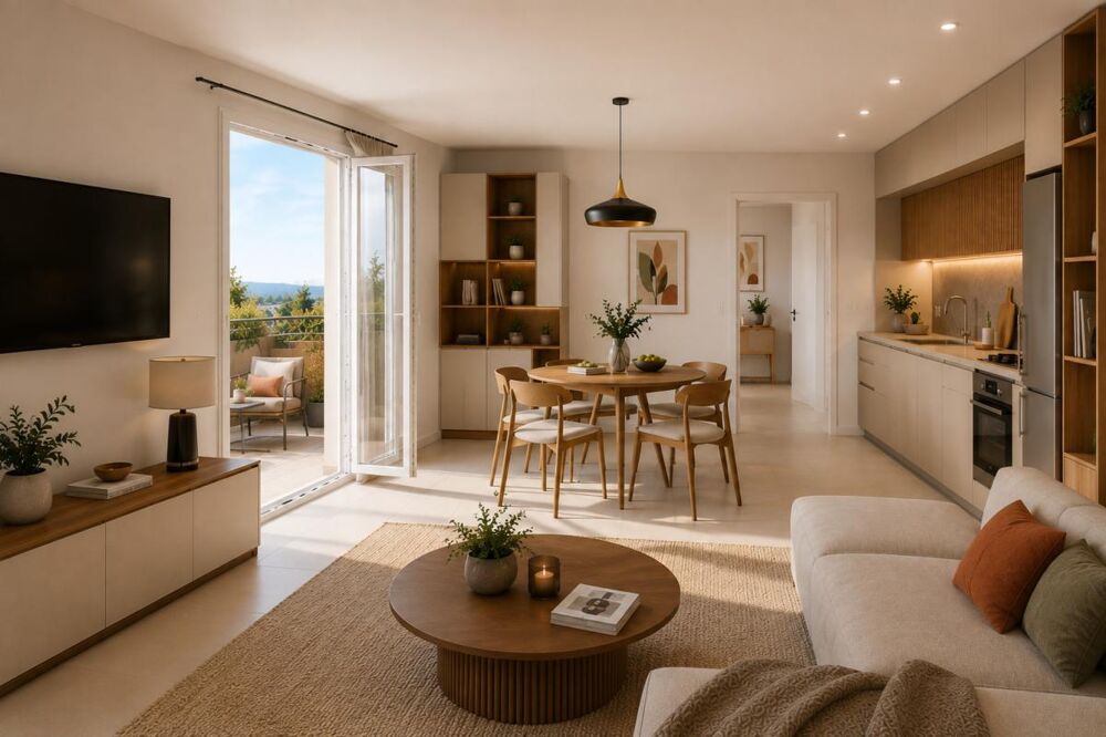 Vente Appartement T4 NEUVILLE SUR SAÔNE 77m²  - TERRASSE -  GRAND SÉJOUR OUVERT Neuville sur saone