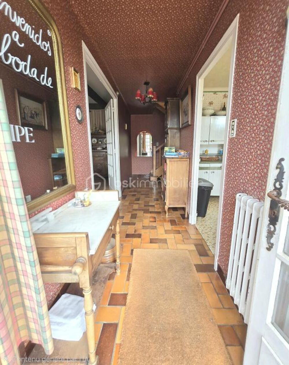 Vente Maison Maison de bourg en pierre avec dépendances et jardin Langourla