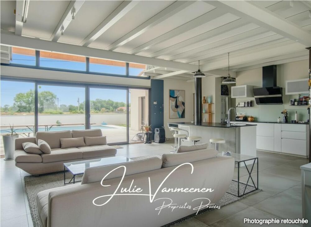 Plaisance-du-Touch 31880 - Maison contemporaine 210 m2 + T2 indépendant - Piscine - Garage 48 m2