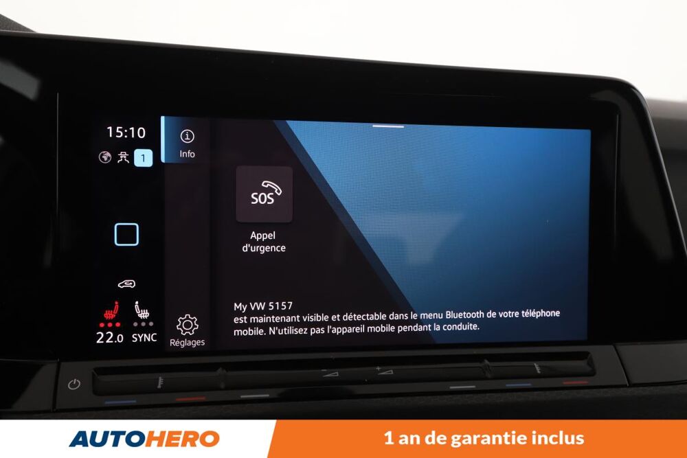 Golf VIII 2.0 TDI GTD DSG7 200 ch 2022 occasion 92130 Issy-les-Moulineaux