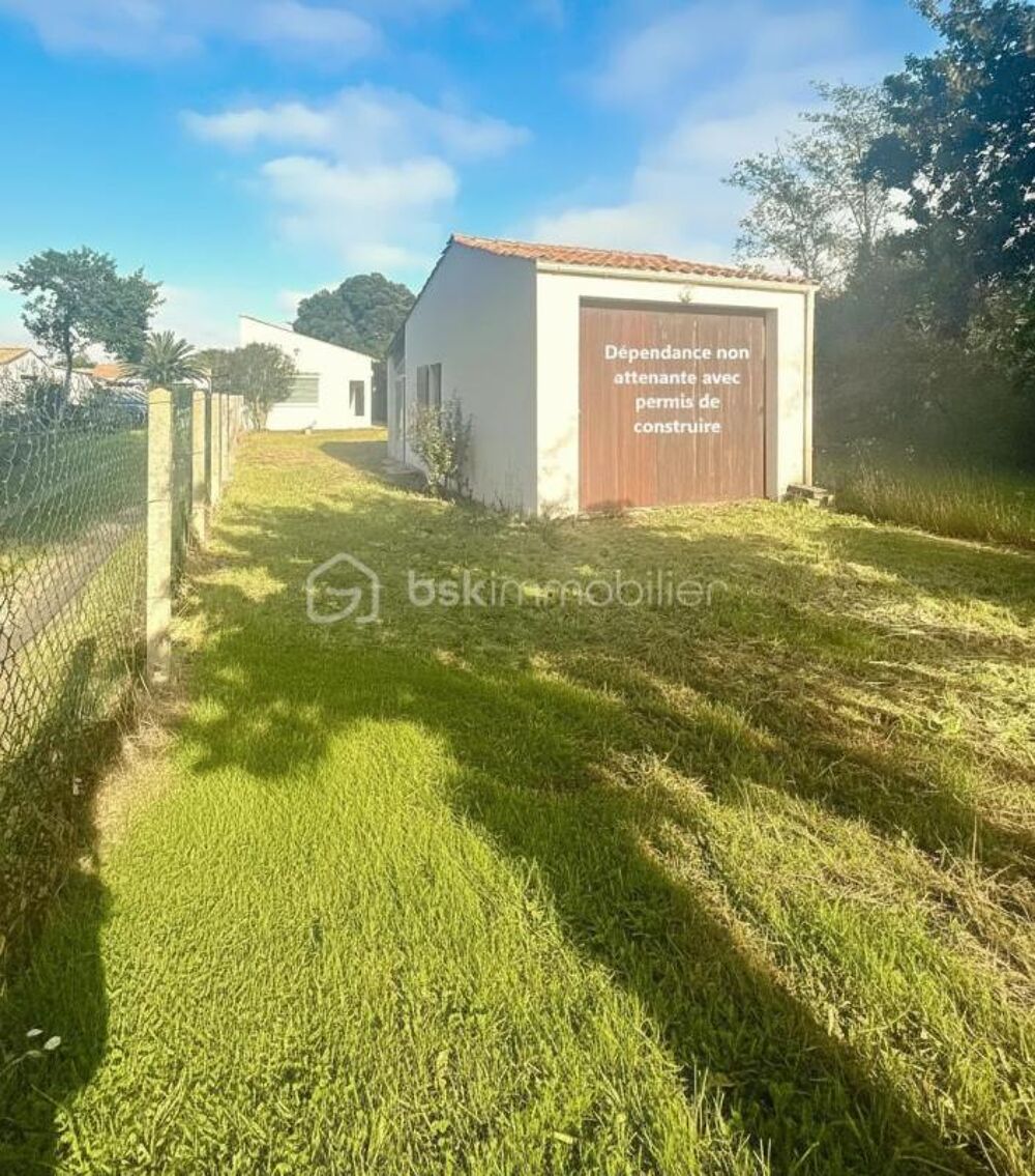 Vente Propriété/Château RARE À LA MENOUNIÈRE – MAISON PROCHE PLAGE AVEC DÉPENDANCE INDÉPENDANTE ET PERMIS ACCORDÉ POUR UN STUDIO T2 Saint pierre d oleron