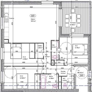  Appartement à vendre 4 pièces 86 m²
