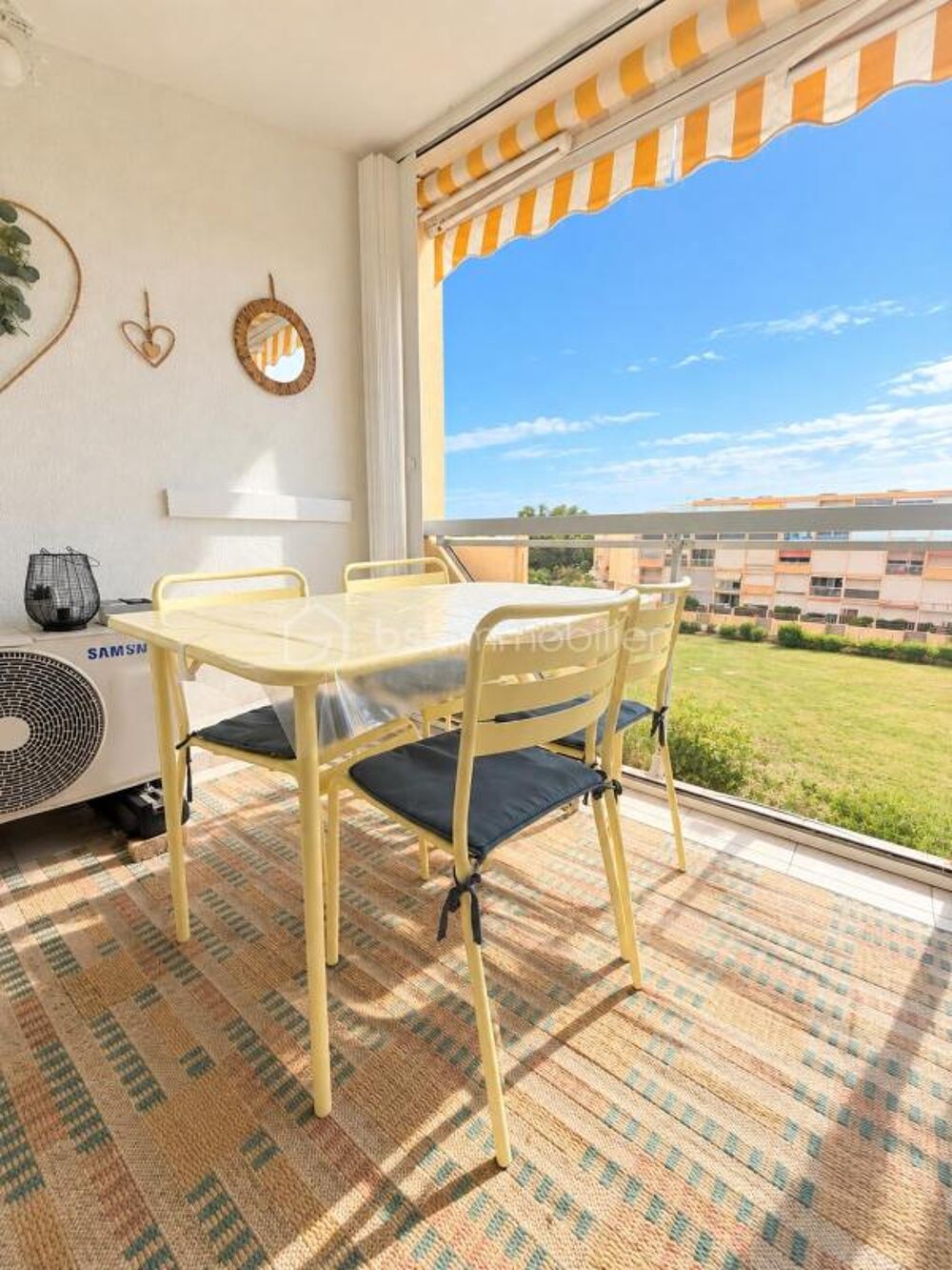 Vente Appartement Lumineux T3 avec extérieur et garage proche plage Le grau du roi