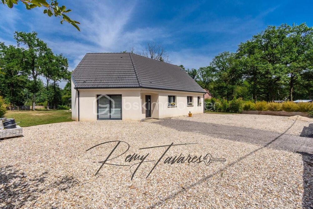Maison récente de plain-pied (2019)  95 m² sur une parcelle d'exception de 4 000 m²