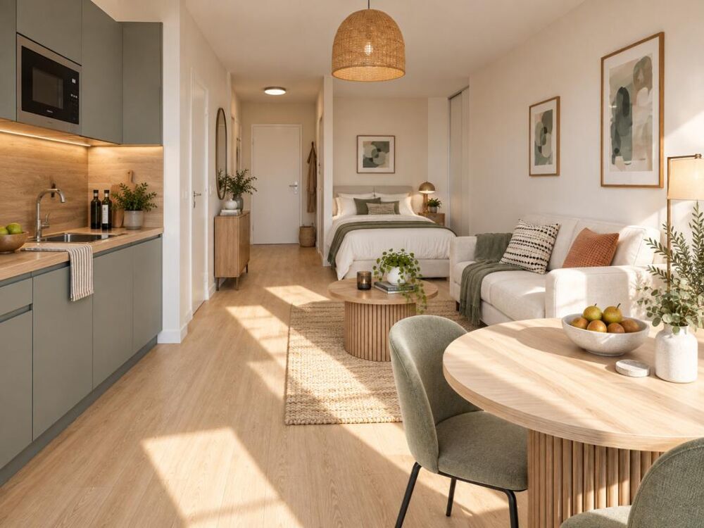 BAGNEUX  APPARTEMENT T1 EN ÉTAGE ÉLEVÉ  PROCHE RER
