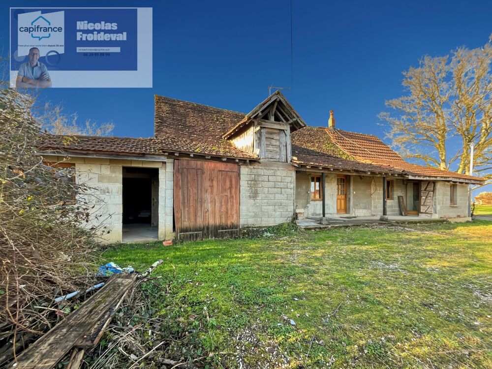 Authentique fermette bressane de 105 m² avec fort potentiel à Sainte-Croix-en-Bresse ?