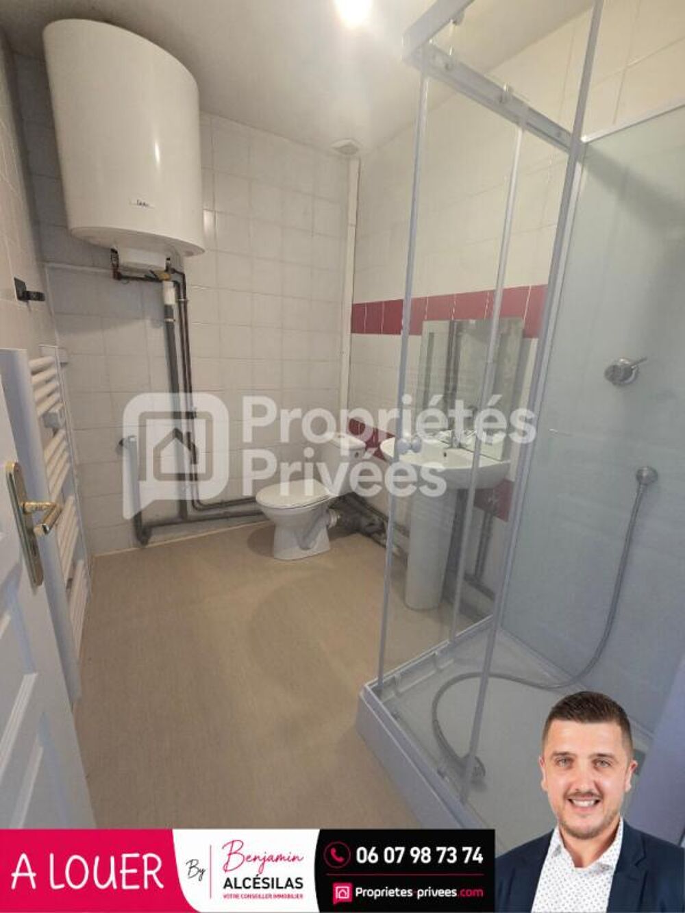 Location Appartement HIRSON ? Centre-ville ? Appartement T2 de 35 m² ? 400  charges comprises Hirson