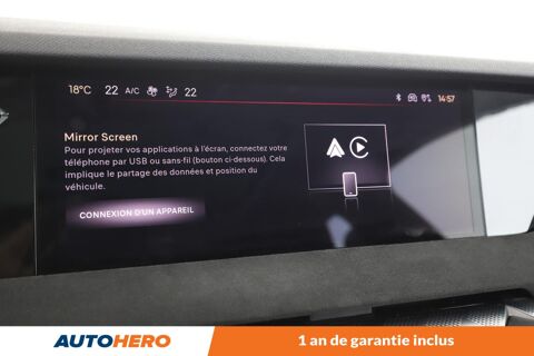 DS4 1.6 E-Tense Hybride Performance Line EAT8 225 ch 2022 occasion 92130 Issy-les-Moulineaux
