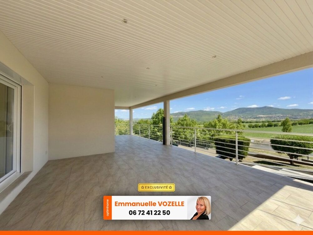 Maison contemporaine de 128 m² au Cendre, Volumes exceptionnels, 4 chambres, grande terrasse couverte