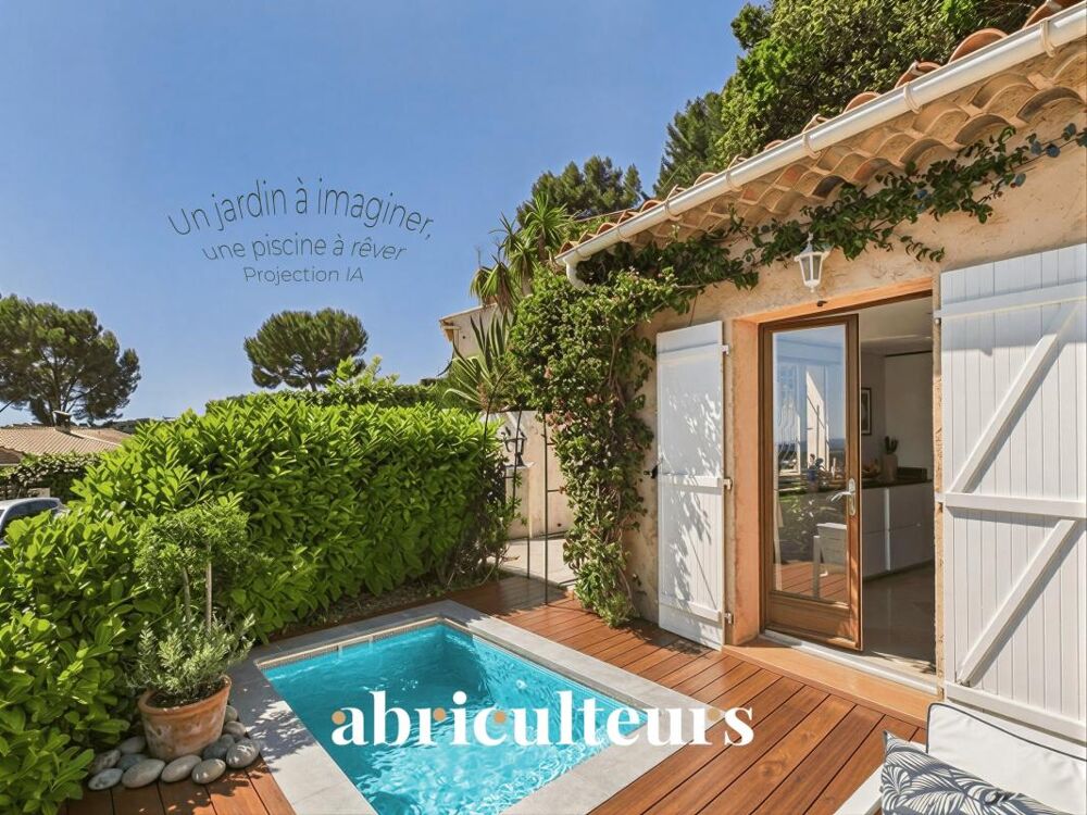 Vente Maison Vue mer panoramique – Maison rénovée de 130 m² – Domaine sécurisé – Vallauris / Hélio Marin Vallauris