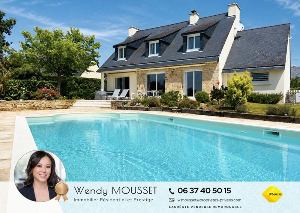 Vue imprenable · Propriété avec piscine · Garage à bateau · 5 min des plages · 3 min des commerces