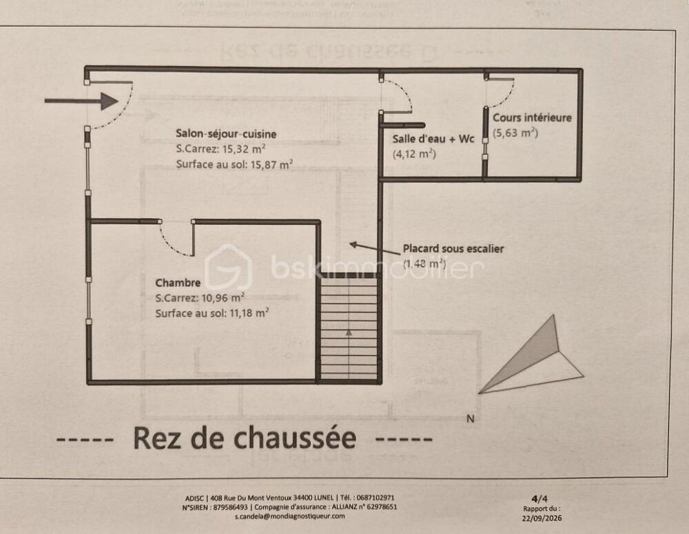 Vente Maison - SPECIAL INVESTISSEUR - A vendre : Maison divisée en deux appartements avec locataires Aigues mortes