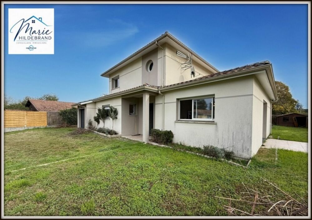 Vente Maison LANGON (33) – 140 m² de confort, 4 chambres et plus de 1 120 m² de terrain Langon