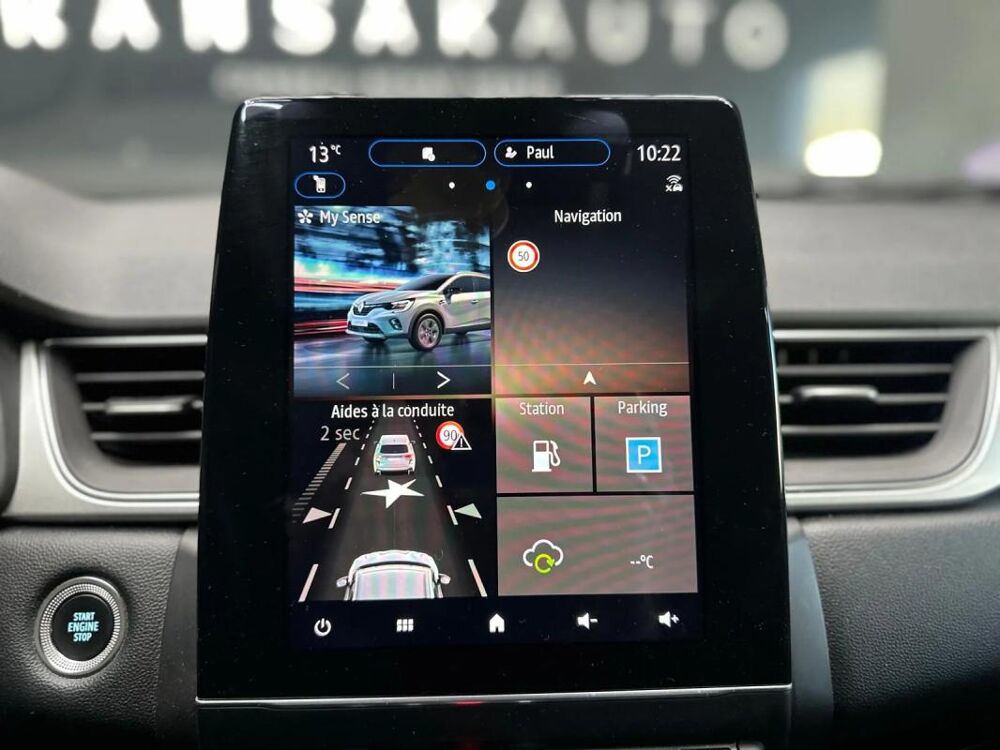 Captur II E-TECH HYBRIDE FAST TRACK - R&eacute;gulateur/limiteur CLIM Auto 2023 occasion 73000 Chambery