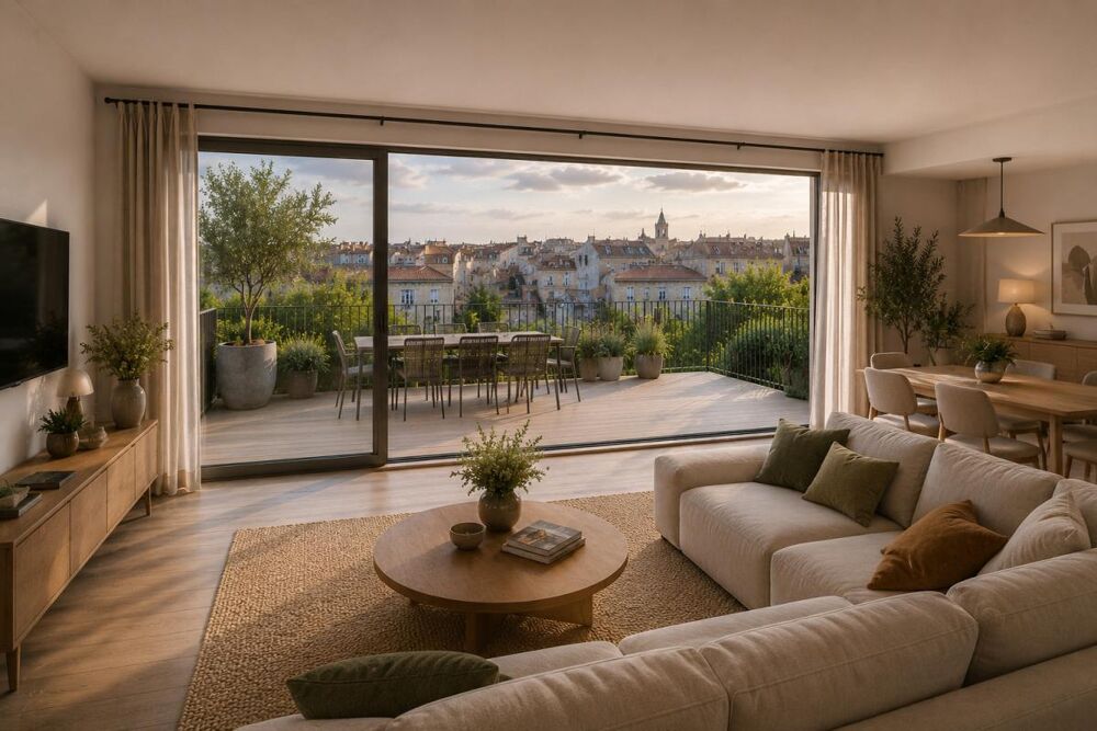 Vente Appartement 4 pièces - CLIMATISATION - Jardin PISCINABLE - 35 m2 de TERRASSE - Parking sécurisé Bordeaux