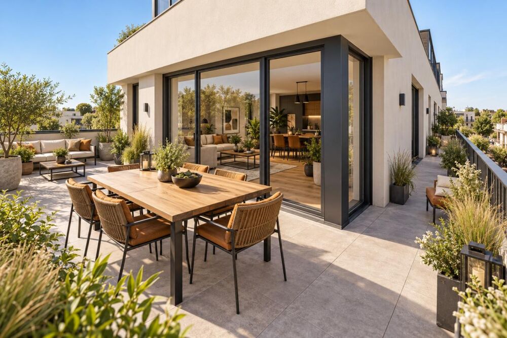 Vente Appartement RARE À BORDEAUX BASTIDE : DEUX TERRASSES, UNE ADRESSE QUI FAIT ENVIE PROCHE DE LA PLACE CALIXTE CAMELLE! Bordeaux