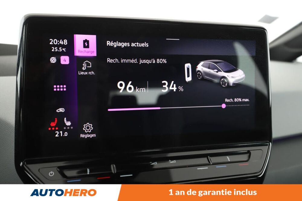 ID.3 Pure Performance 48 kWh 150 ch 2021 occasion 92130 Issy-les-Moulineaux