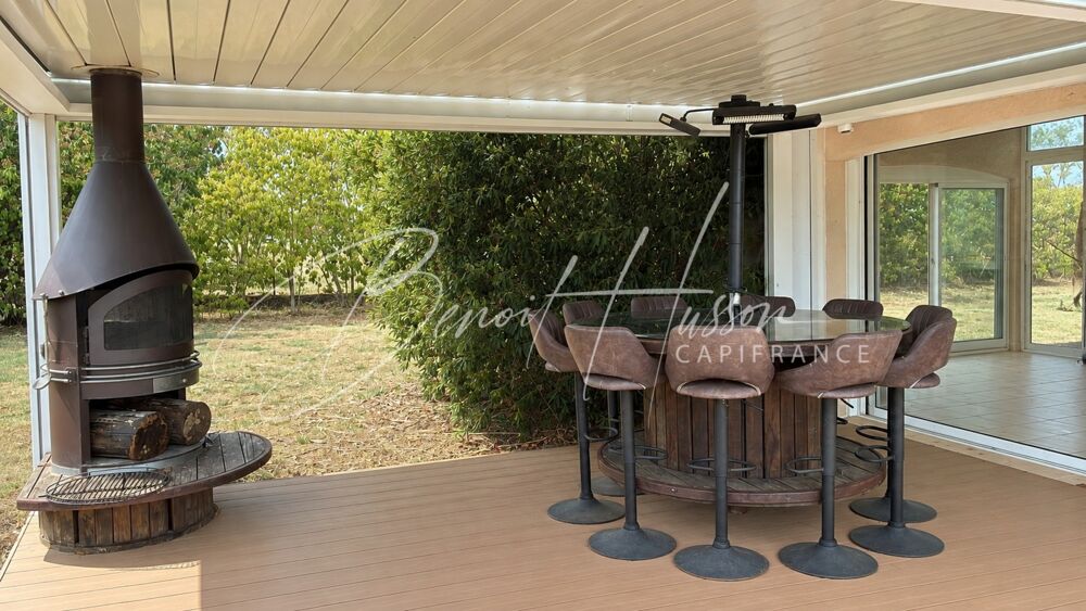 Villa T6 de 154m² de plain pied sur terrain de 2540m²