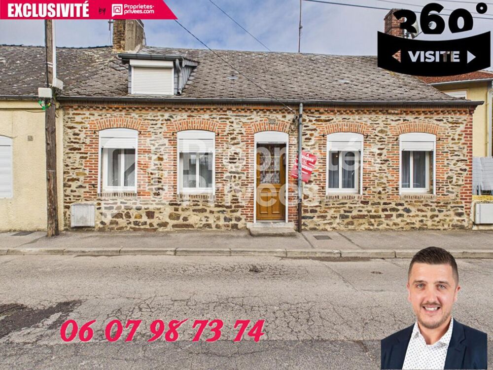 Vente Maison Maison de ville101 m² Jardin Secteur calme Hirson