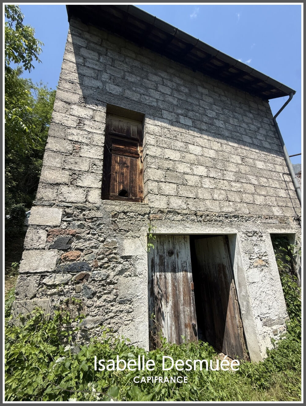 Grange en pierre de 100 m²  Stockage, atelier ou garage  Valbonnais