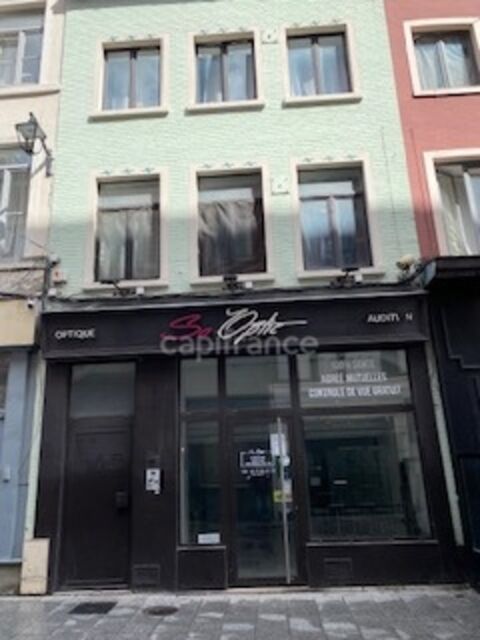 Local/bureau &agrave; louer ROUBAIX (59) Rez-de-chauss&eacute;e commercial 46 m&sup2; , hyper centre aux normes PMR 800 59100 Roubaix