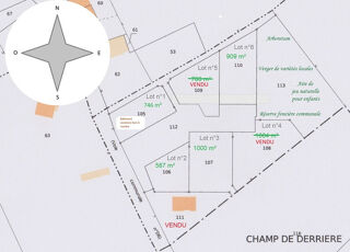  Terrain à vendre 587 m²